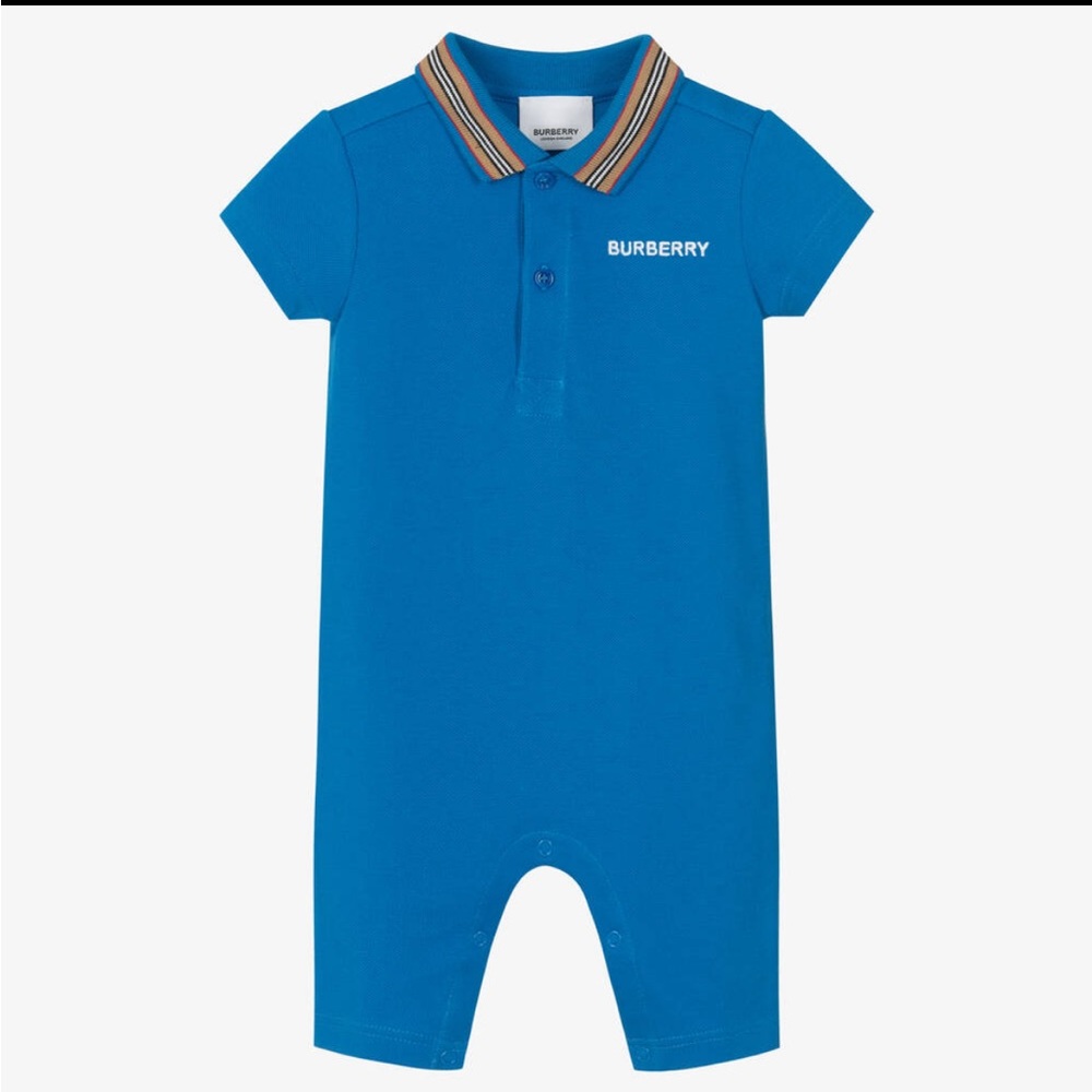 Boys Burberry one piece